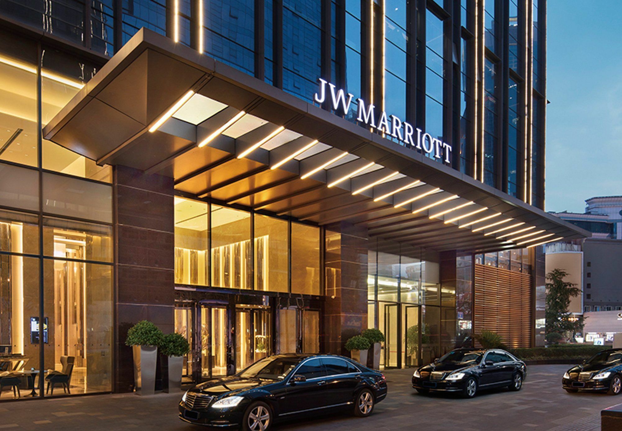 Jw Marriott Hotel Чэнду Экстерьер фото